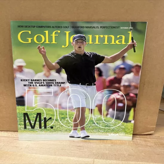 Golf Journal, October 2002. Ricky Barnes