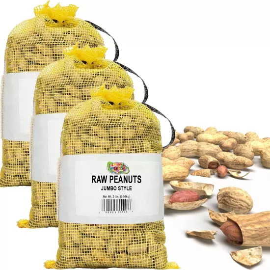 Raw Peanuts, Raw Peanuts in Shell, Great for Boiling, Squirrels Feed, Birds Feed