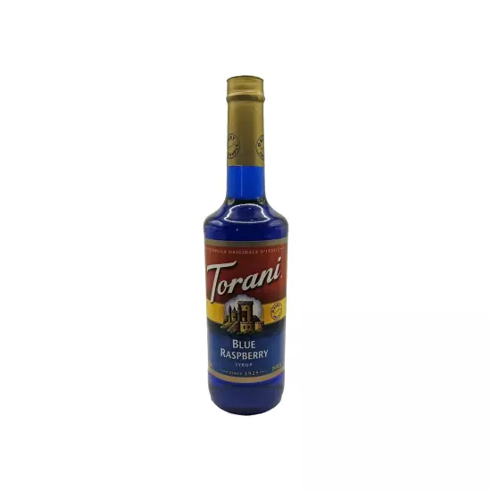 Torani Blue Raspberry Syrup (750 mL), G-Blue Raspberry