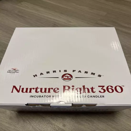 Manna Pro Harris Farms Nurture Right 360 Egg Incubator