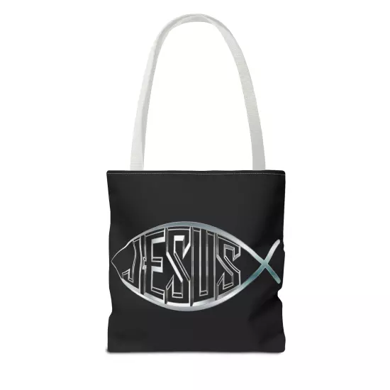 Tote Bag (AOP) - Jesus Fish