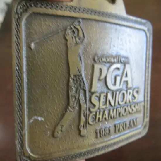 Colonial Penn PGA SENIORS CHAMPIONSHIPS 1981 PRO AM Turnberry Isle golf souvenir