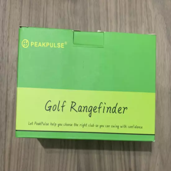 PeakPulse Golf Laser Rangefinder Flag LE600G Open Box