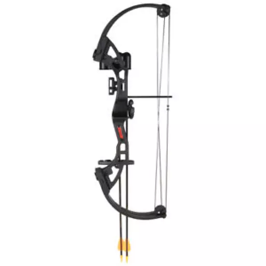 Bear Archery AYS300BR Youth Compound Bow Brave Rh Black Age 8+