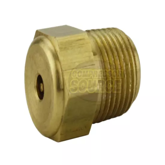 1/4" Air Compressor Auxiliary Unloader Assist Needle Valve Solid Brass USA Made