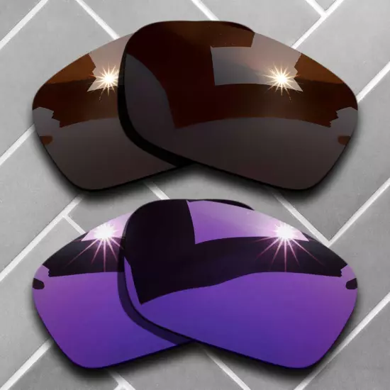 Polarized Replacement lenses for-Oakley Fuel Cell OO9096 Anti-Scratch Choices US