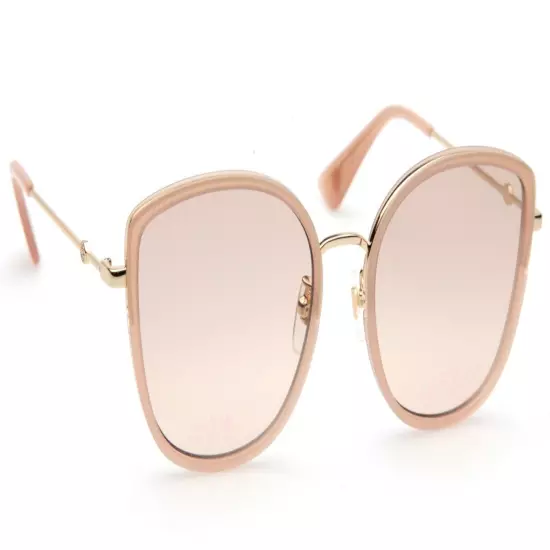 NEW GUCCI GG 0606SK 004 NUDE SUNGLASSES 56-19-145mm B50 Italy