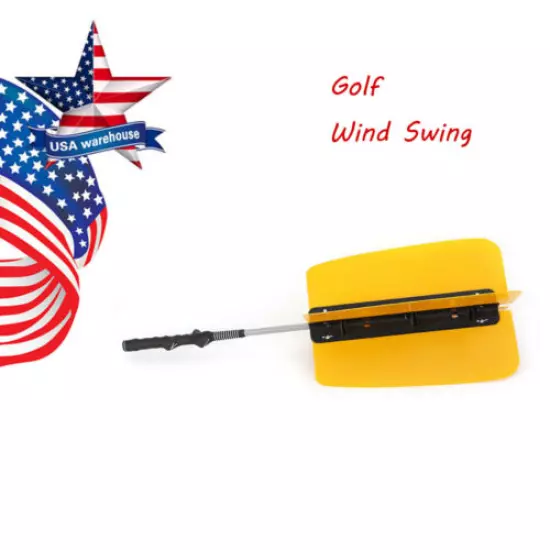 Golf Pinwheel Swing Training Aid Fan Golf Swing Fan Practice Grip Guide Power