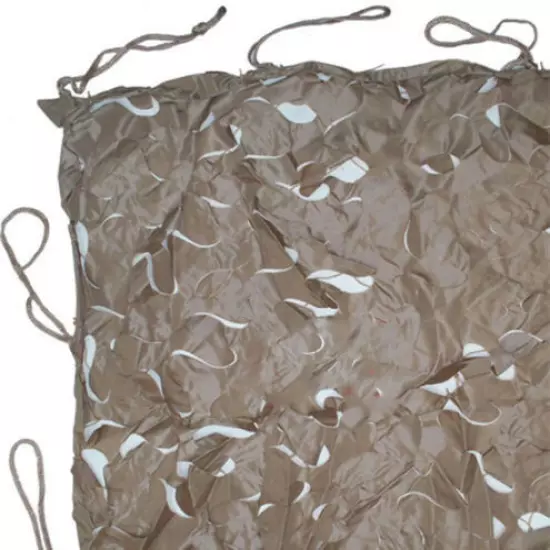 Commercial Camo Cargo Hunting Net Blind Car ATV Cover 10'x20' - Tan