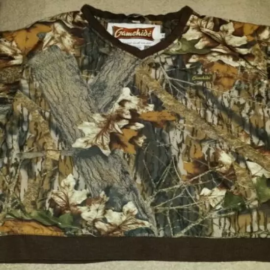 Youth medium gamehide Mossy Oak break-up camo lined pullover