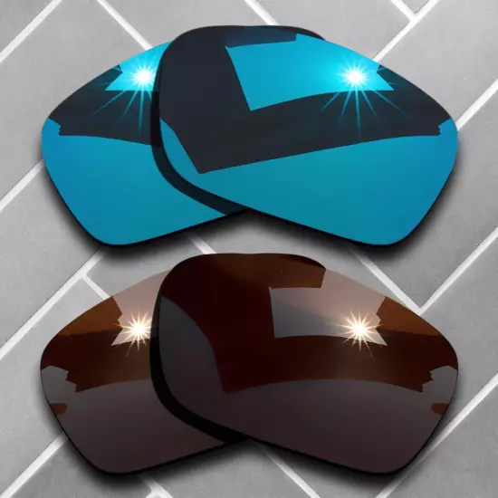 Polarized Replacement lenses for-Oakley Fuel Cell OO9096 Anti-Scratch Choices US