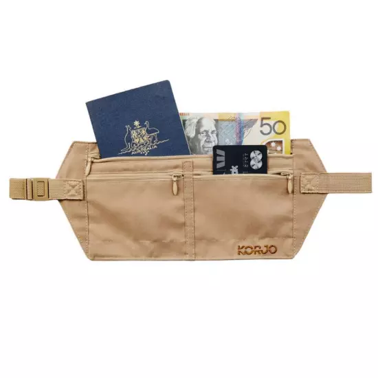 Invisible Travel Waist Pouch Passport Money Belt Bag Hidden Security Wallet RFID