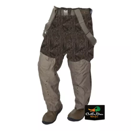 NEW BANDED GEAR REDZONE BREATHABLE UNINSULATED WAIST WADERS BOTTOMLAND CAMO 8