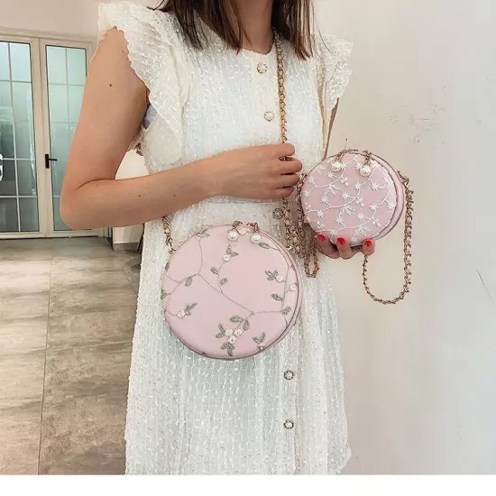 Pu Leather Crossbody Bags Women Shoulder Bag Flowers Female Handbags Travel