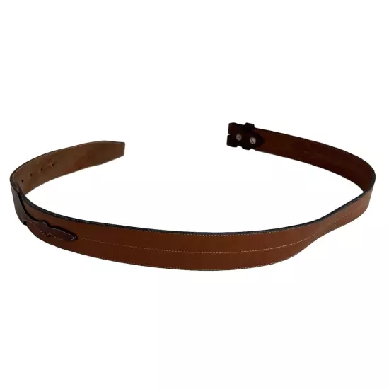 Sport N Leather brown leather belt size 34 western