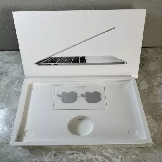 BOX ONLY Apple MacBook Pro 13-inch A2289 Silver 8GB/256GB With Stickers