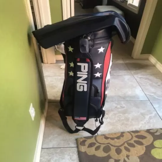 Rare USA PING RYDER CUP GOLF BAG NEVER USED!