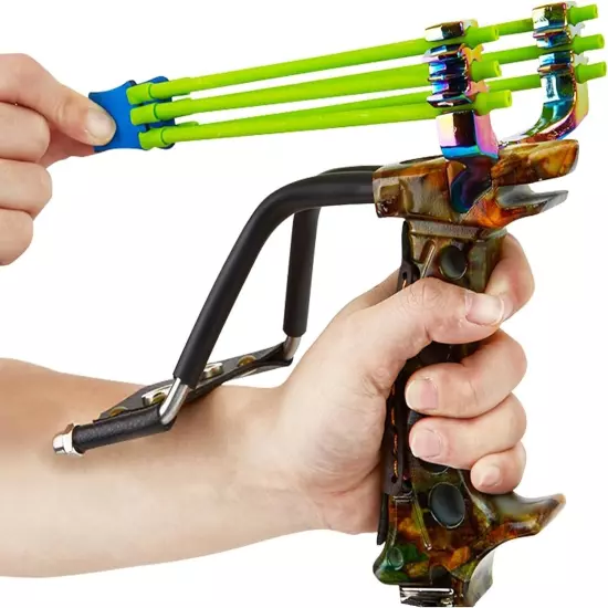 Professional High Velocity Hunting Slingshot with Night Vision - Aluminum Con...