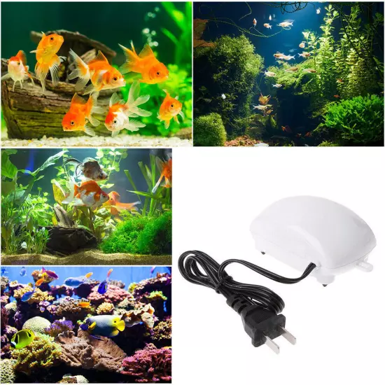 Ultra-Silent Aquarium Air Pump Fish Tank Increasing Oxygen Pump AC220V/110V