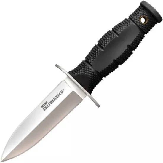 Cold Steel Mini Leatherneck Kray-Ex Double Edge Fixed Blade Knife W/Sheath