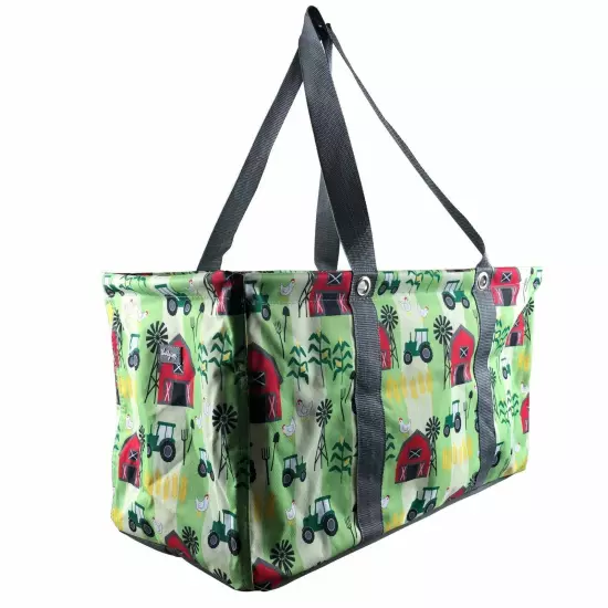 CR Medium & Large Utility tote Beach Picnic Laundry Basket Storage Bag 31 Gift