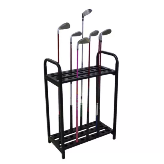 27 Clubs Holder Organizer Golf Clubs Display Rack Display Stand Steel Metal 