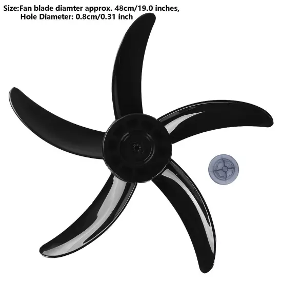 12/14/16/20 Inch Plastic Fan Blade Replacements for Standing Fan Table Fanner