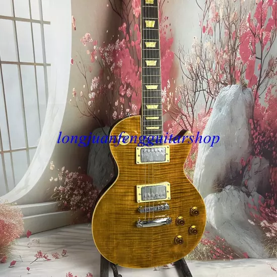 Joe Perry Signature Boneyard LP Standard electric guitar Flame maple top