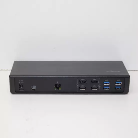 Kensington SD4750P USB-C & USB 3.0 Dual 4K Docking Station No Power Supply PSU