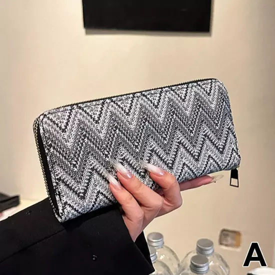 Wallet Long Zip Purse Card Phone Holder Case Women Clutch Handbag а)'