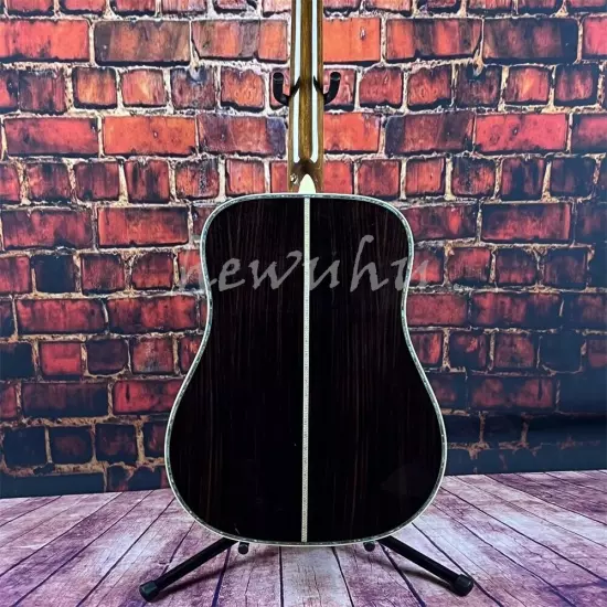 Custom D-45 acoustic guitar solid spruce top 41-inch in stock shipping quickly