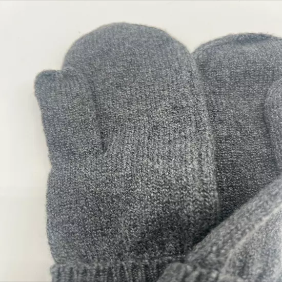 Universal Thread Mittens Responsible Style Grey One Size Fits All