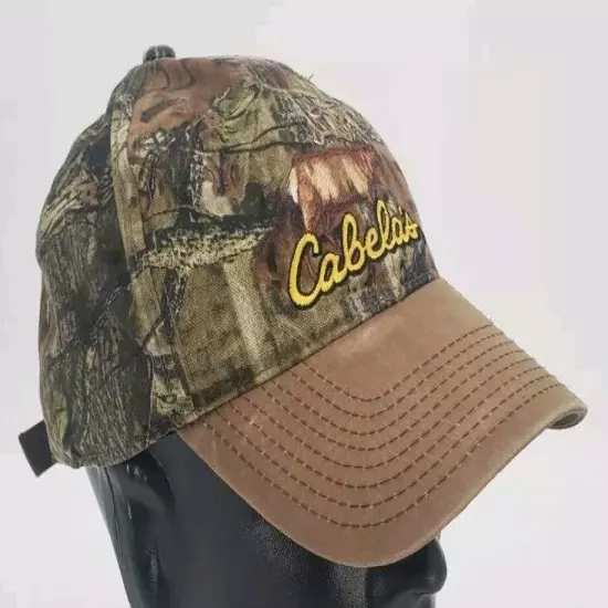 Cabela's Camo Cap, Hunting Hat One Size Fits Most Adjustable Strap