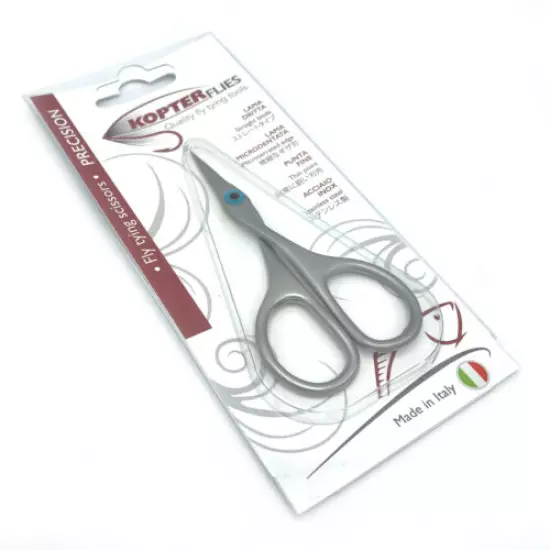 KOPTER PRECISION SCISSORS - Fly Tying Micro-Serrated, Thin Point 3-3/4" NEW!