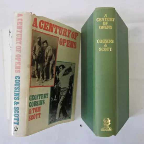 " A Century of Opens" book by Tom Scott & Geoffrey Cousins, in Sydney, 1971