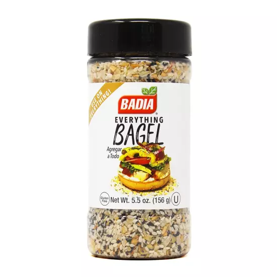 Everything Bagel Mix Seasoning, 5.5 Ounce Bottle