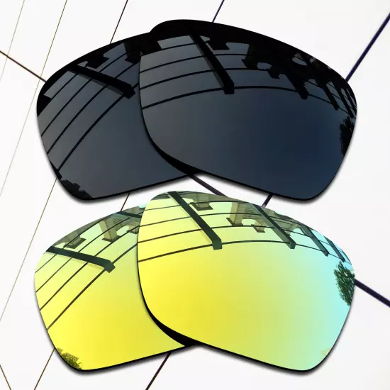 TRUE POLARIZED Replacement Lenses for-Oakley Fuel Cell OO9096 Multi-Colors