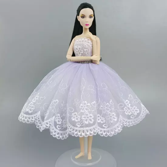 Fashion Tutu Ballet Dress For 11.5in Doll 1/6 Clothes Outfits Gown Accessories