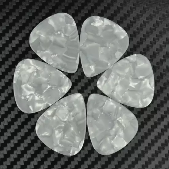 Lots of 100 pcs Medium 0.71mm Blank guitar picks Celluloid Assorted Colors B