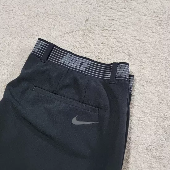 Nike Golf Men’s Flat Front Dri Fit Pants Black Size 34x32