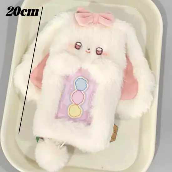 Plush Photocard Case Multifunctional Cards Sleeve School Office