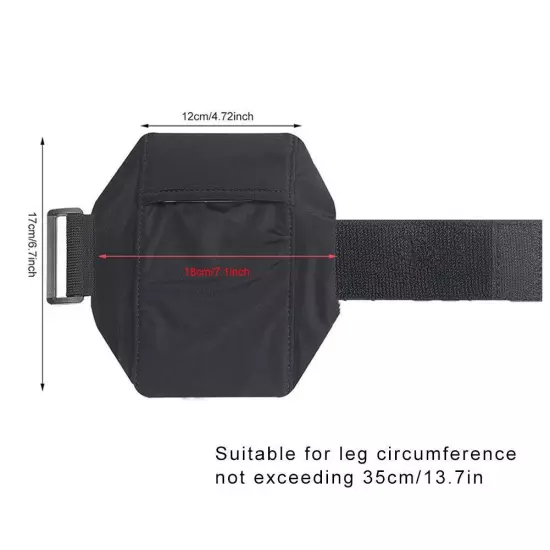 Running Sport Phone Storage Pouch Leg Bag Money Belt Safe Wallet Hide Bag;