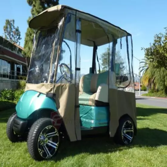 Golf cart enclosure 2 seater exclusively for Yamaha YDR Model - all weather