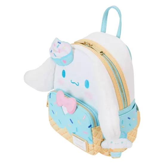 Loungefly SDCC Sanrio Cinnamoroll Ice Cream Scented Plush Cosplay Mini Backpack