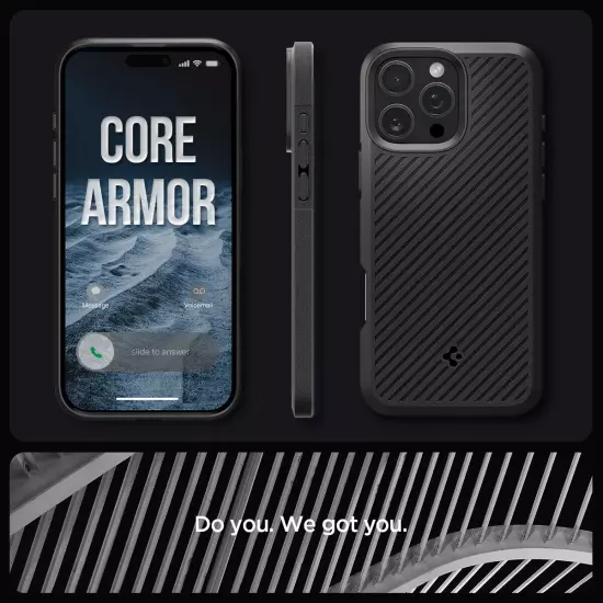 Spigen [Core Armor] Phone Case for iPhone 16 Pro Max / 16 Pro / 16 Plus / 16