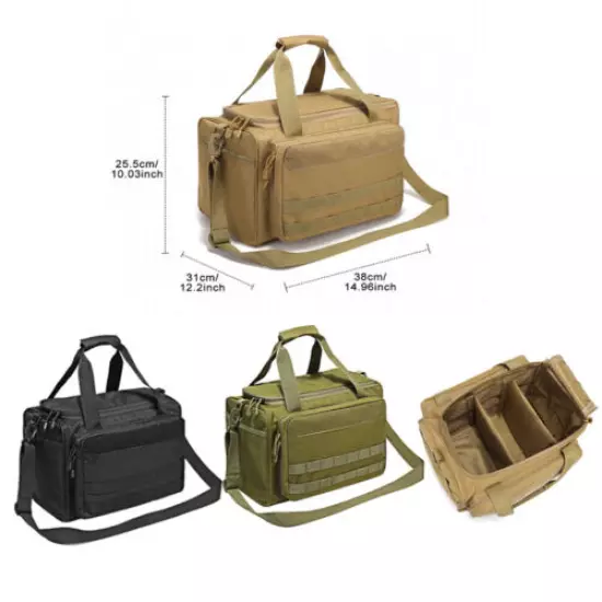 Tactical Shoulder Back Pack Handbag Nylon Bags for Outdoor Sports Hiking Storage