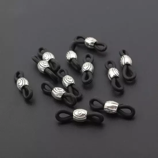 40Pcs Ear Hook Eyeglasses Spectacles Chain Glass Retainer Ends Rope Holder Strap