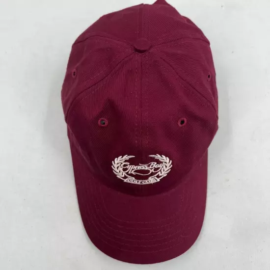 Cypress Bay Golf Club Men's Hat Maroon White Adjustable Strapback Baseball Cap