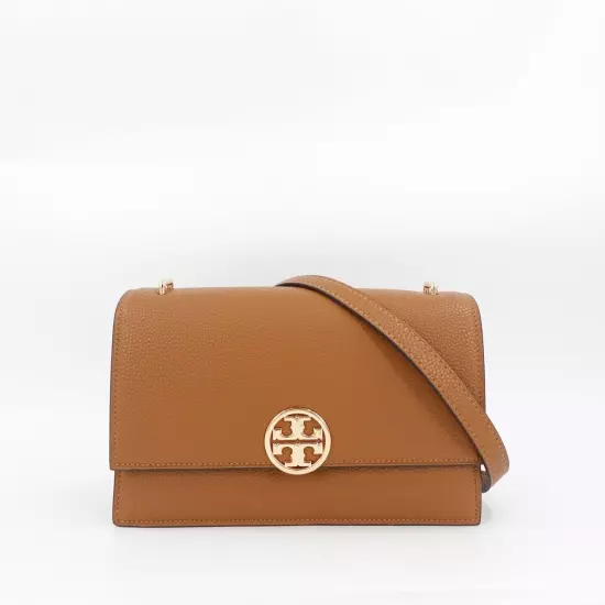 Tory Burch Miller Shoulder Bag Tiger's Eye Brown OS