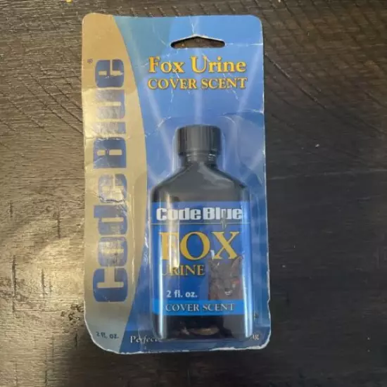 CODE BLUE SCENT - FOX URINE - COVER SCENT Brand New